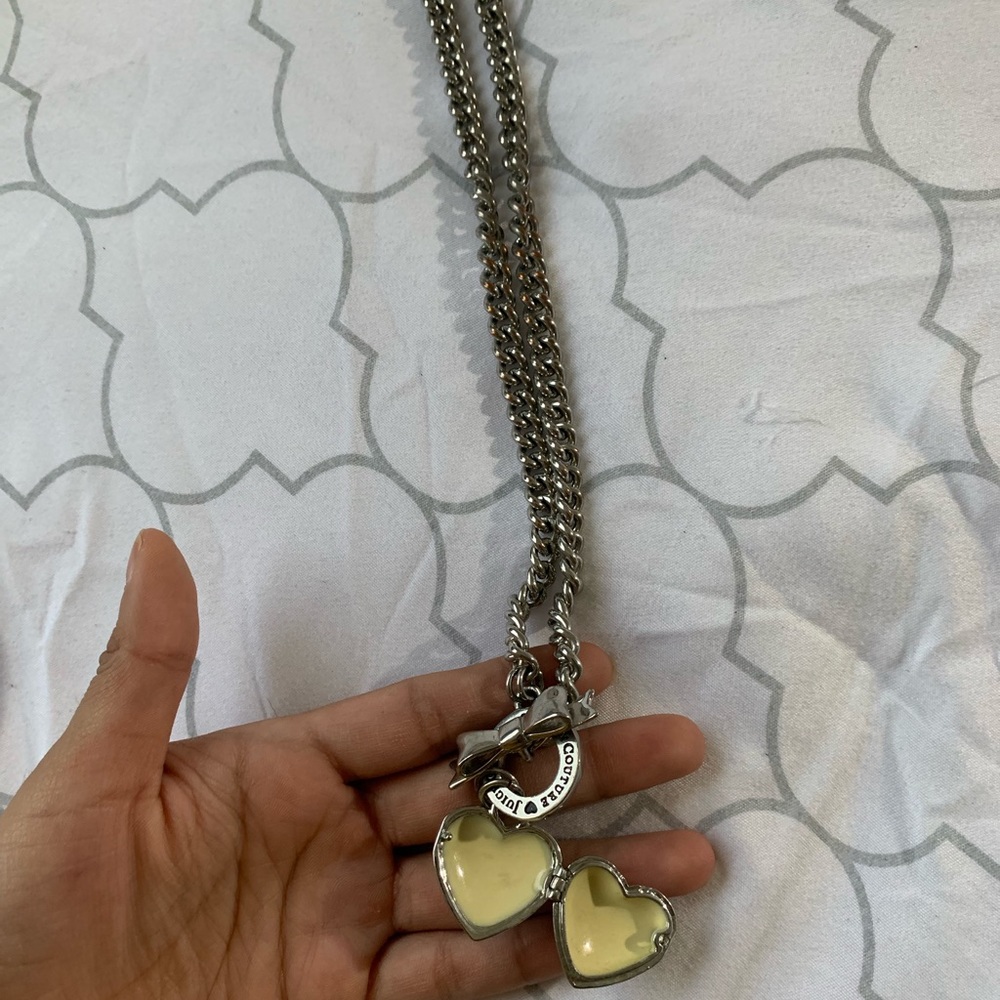 Juicy Couture heart necklace